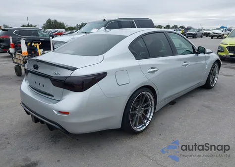 2014 Infiniti Q50 Premium from USA, damaged, VIN JN1BV7AP2EM690349